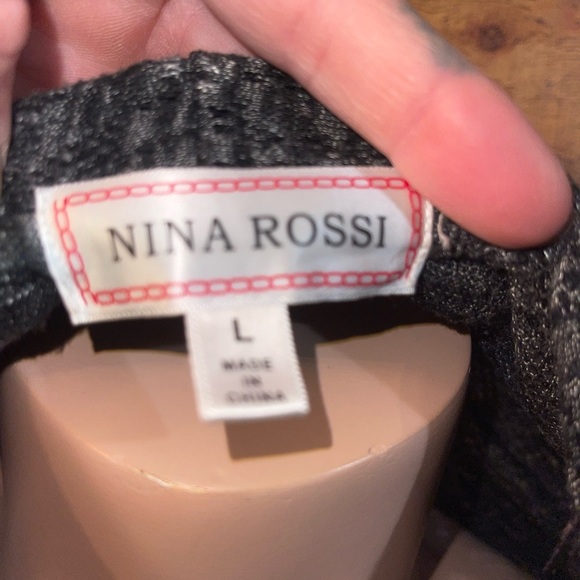Nina Rossi slit side robe - Picture 4 of 6